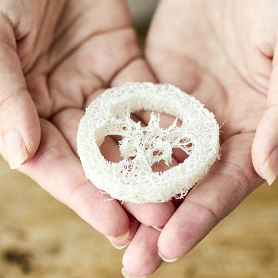 Loofah sæbeholder