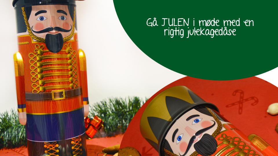 Kagedåser til Julens godter