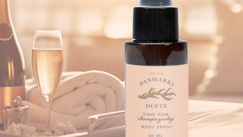 Ny duftlancering: ”Time for Champagnekys” fra Danmarks Dufte