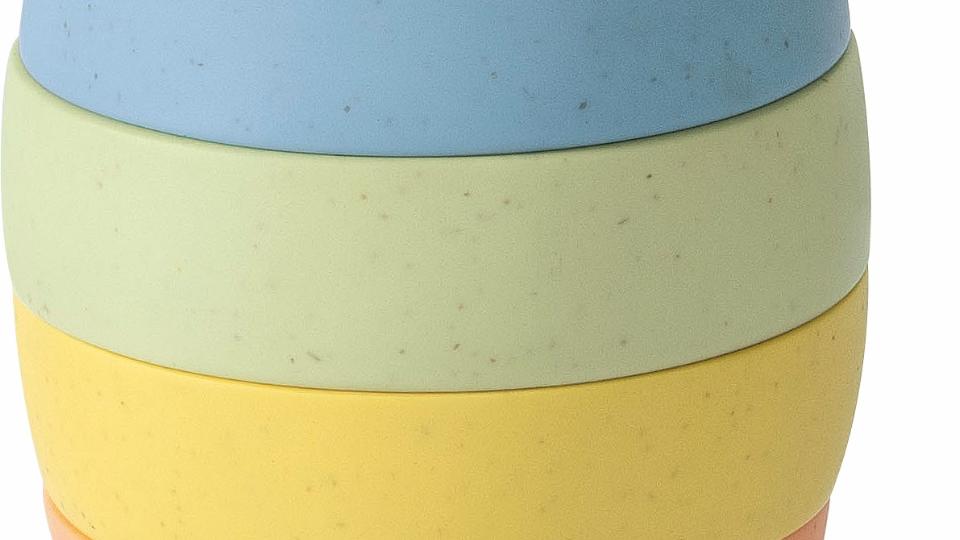 Introduktion af plastlegetøj lavet på hvede