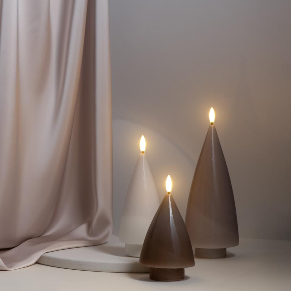 Glossy Tree Candles