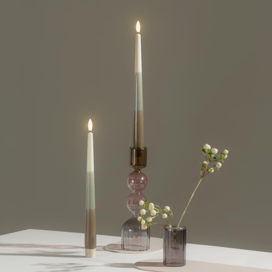 Multicolour Taper Candles Silk Autumn Winter 2026
