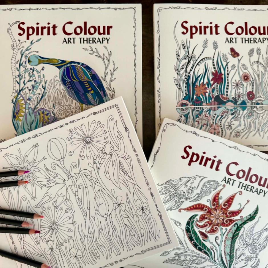 Spirit Colour Art Therapy malebøger