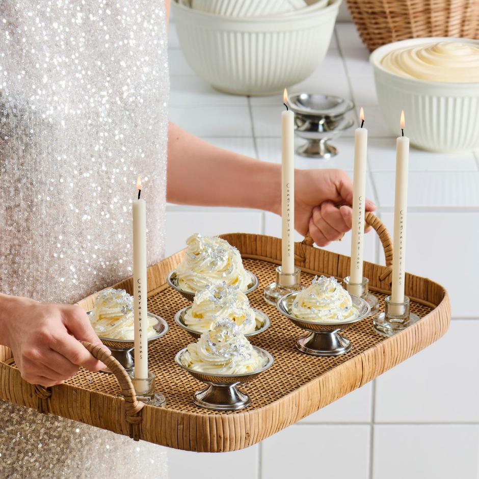 Dessertskål m/fod