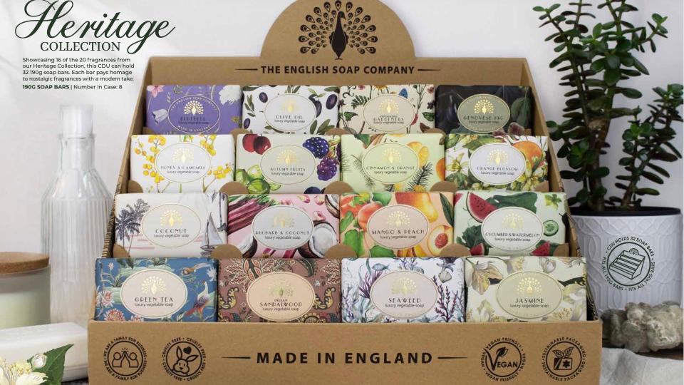 The English Soap Company - The New Heritage Collection