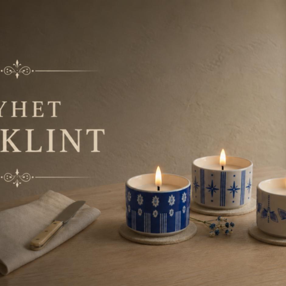 Blåklint led lys
