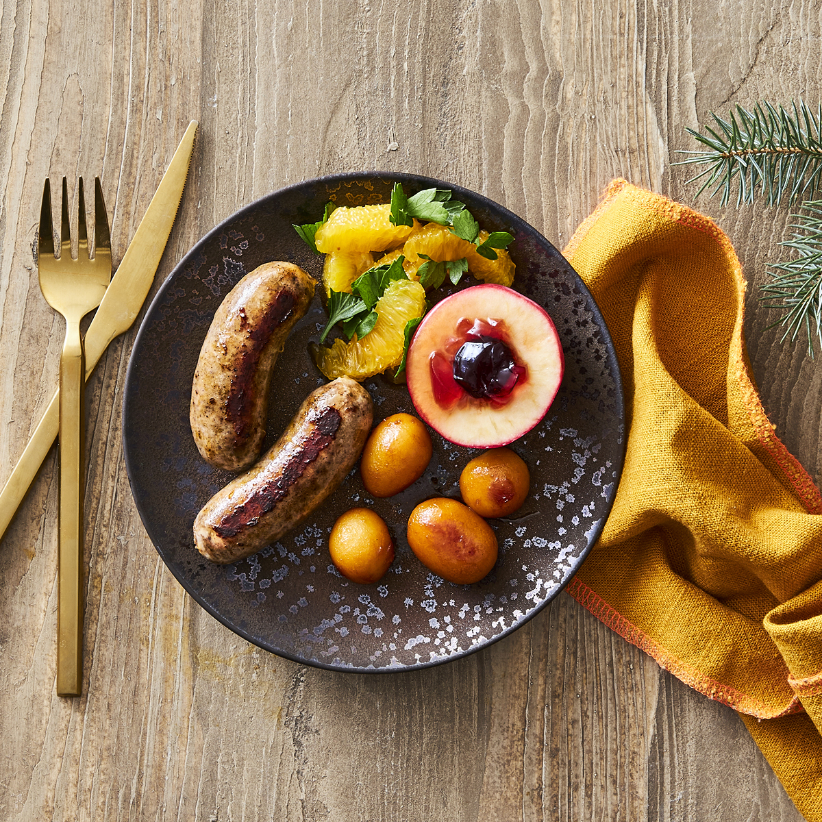 Årets julenyhed: Julepølse med appelsin