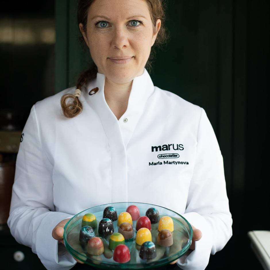 Håndlavet chokolade fra Marus Chocolatier