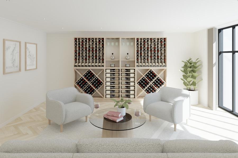 Qbic Classique vinreoler (Eksempel 1)