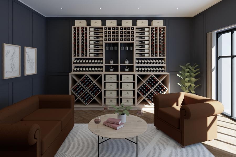 Qbic Classique vinreoler (Eksempel 8)