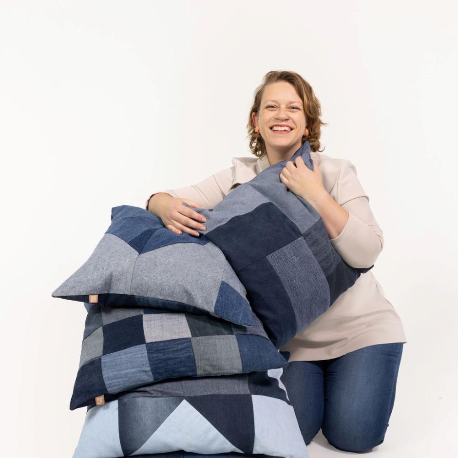 Denim pudebetræk