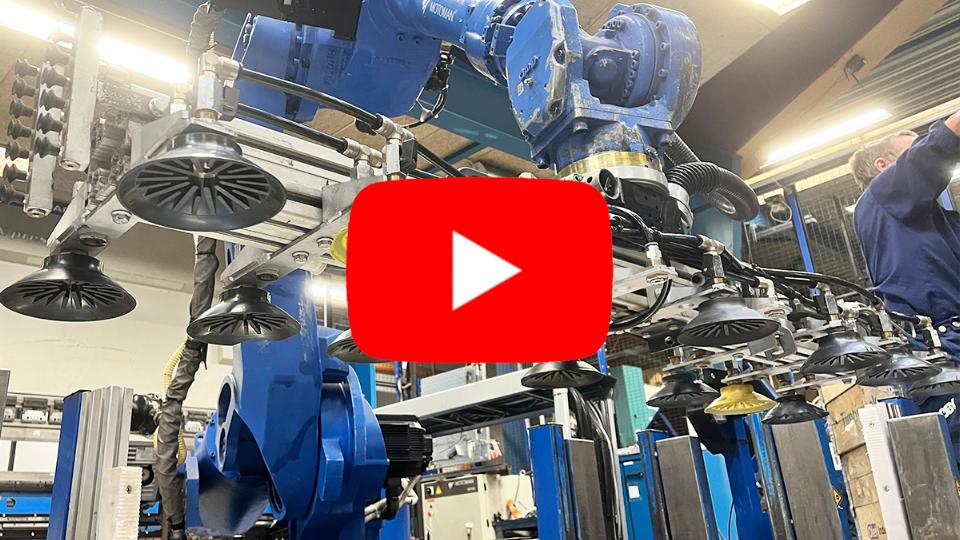 Se processen fra første række med GoPro på CNC-robotten