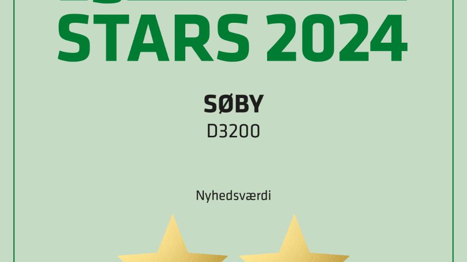 Agromek Stars: SØBY får 2 stjerner for produktnyhed