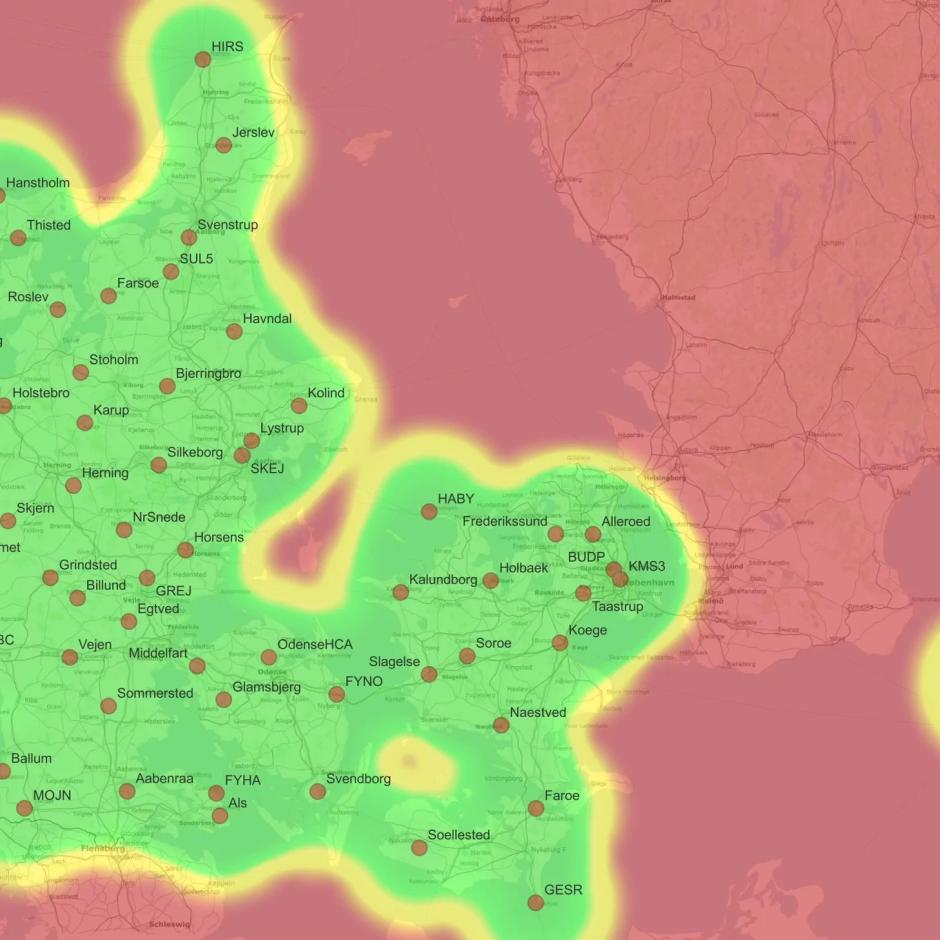 SteerGuide RTK netværk