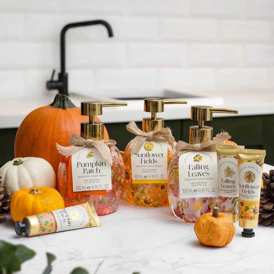 Pumpkin hand care line