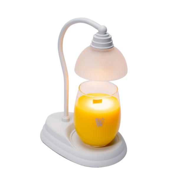 Moon Light Candle Warmer (White)
