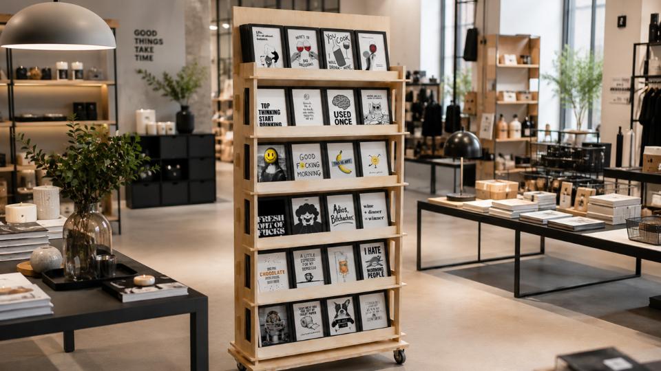 Mini Match Black & White - humor med stor salgskraft
