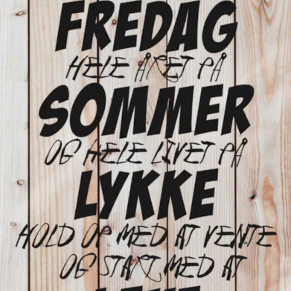 Træskilte