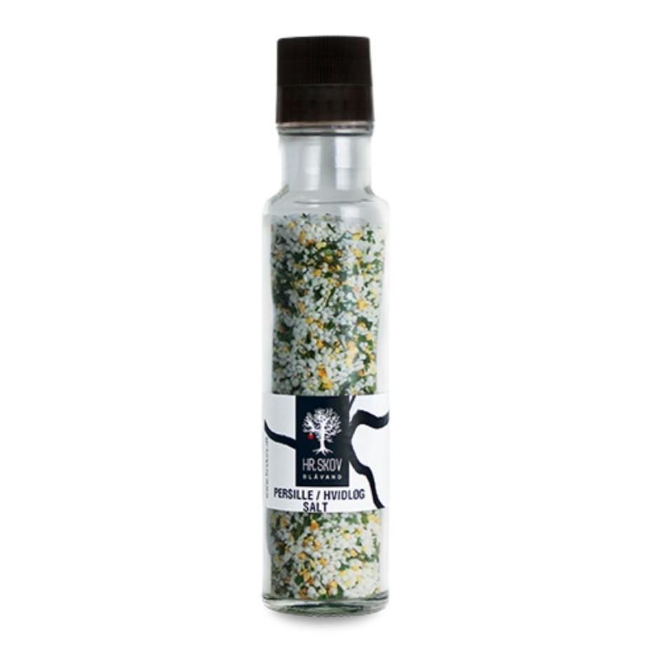 Persille / Hvidløg Salt Med Kværn